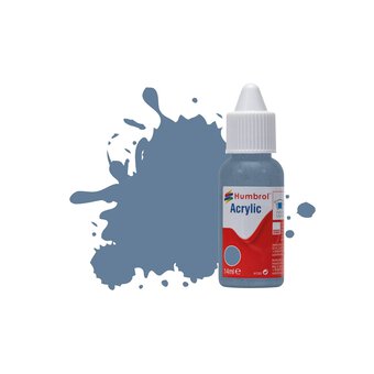 Humbrol Azure Blue Matt Acrylic Paint Dropper 14ml (157)