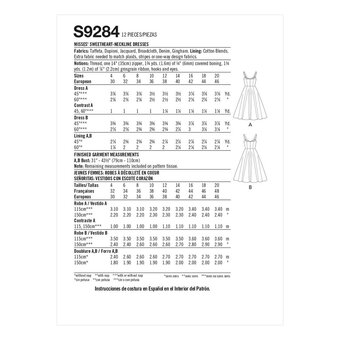 Simplicity Women's Dress Sewing Pattern S9122