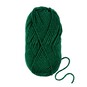 Knitcraft Green Shine Bright Chunky Yarn 100g image number 3