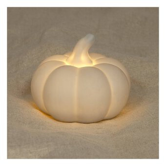 LED Ceramic Pumpkin 9cm image number 4