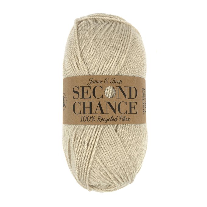 James C Brett Natural Second Chance DK Yarn 100g image number 1