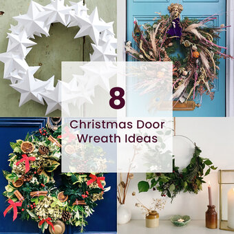 How To Make An Easy Decorative Mesh Wreath With Cotton Pods And Succulents  - Seeing Dandy Blog