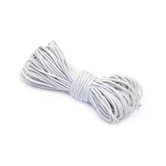 Beads Unlimited White Elastic 1mm x 8m