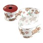 Gingerbread Wire Edge Ribbon 63mm x 3m image number 1