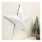 White Metal Star 33cm image number 4