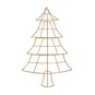 Gold Metal Tree Decoration 40cm image number 1