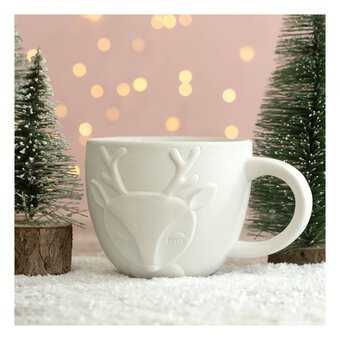 Decorative Ceramic Deer Mug 16cm