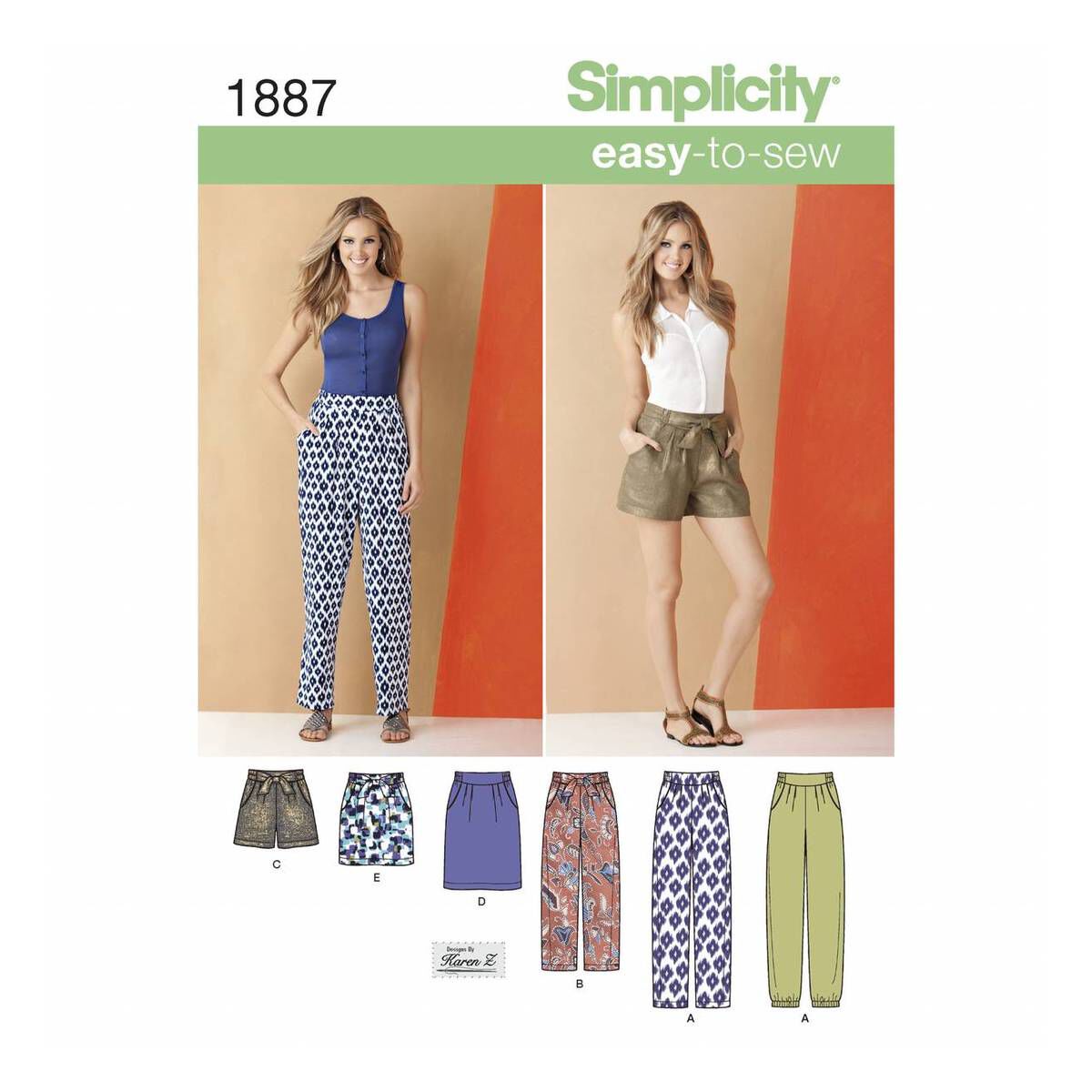 Simplicity Pattern 9682 Misses Skirt/Pants – Lincraft