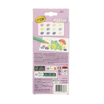 Crayola Pastel Coloured Pencils 12 Pack image number 5