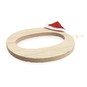 Hanging Wooden Christmas Letter O 9cm image number 3