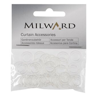 Milward Steel Curtain Hooks 30 Pack