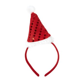 Red Santa Hat Headband