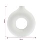 Ceramic Round Vase with Hole 13cm x 14cm image number 4