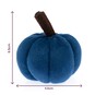 Navy Blue Plush Pumpkin 6.5cm image number 4