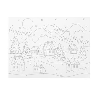 Christmas Colouring Paper Pad image number 2