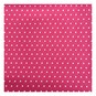 Fuchsia Simple Polka Polycotton Fabric by the Metre image number 2