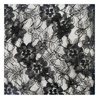 Floral Knits Lace Fabric- Lace-37 White Fabrics By The Yard, 40% OFF