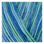 Knitcraft Blue Artisan DK Print Yarn 100g image number 2