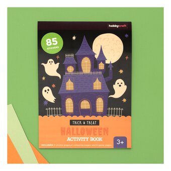 Trick or Treat Halloween Activity Book