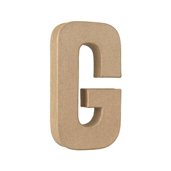 Mache Letter G 20cm