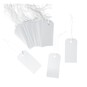 White Luggage Gift Tags 76 Pack image number 1