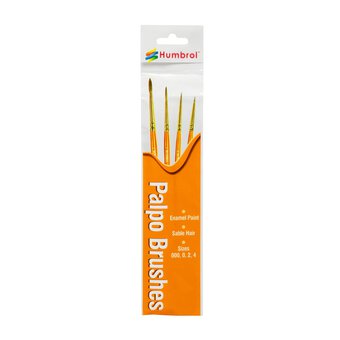 Humbrol Palpo Brushes 4 Pack