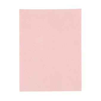 Baby Pink Self-Adhesive Felt Sheet 9 x 12 Inches