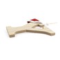 Hanging Wooden Christmas Letter Y 9cm image number 4