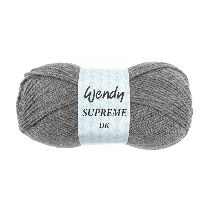 Wendy Mid Grey Supreme DK Yarn 100g image number 1