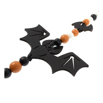 Halloween Wooden Bead Decoration 30cm image number 3