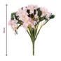 Pale Pink Verbana Floral Pick 10cm image number 4