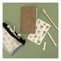 Botanical Notebook Stationery Set 9 Pieces image number 2