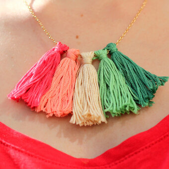 How to Make a Tassel Necklace