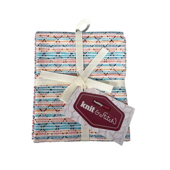 Quilted Stripe Cotton Fat Quarters 5 Pack