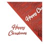 Gold and Red Happy Christmas Foil Stickers 24 Pack image number 3