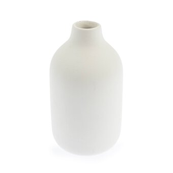 Ceramic Milk Bottle Vase 6.5cm x 12cm