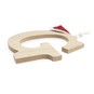 Hanging Wooden Christmas Letter G 9cm image number 4