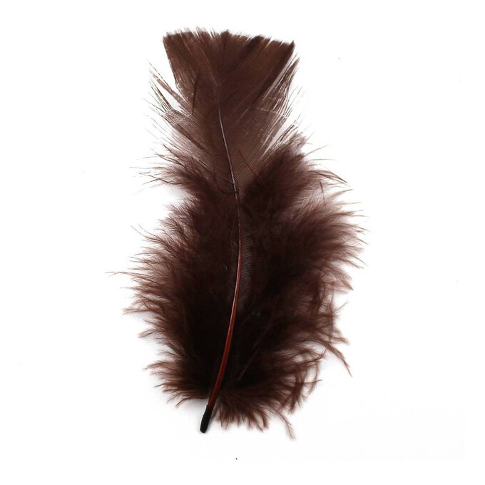 Feathers - Brown / Cream From Marianne Hobby - Feathers - Beads