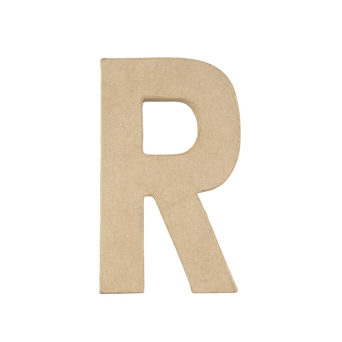 Mache Letter R 20cm