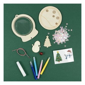 Make Your Own Snow Globe Decoration Kit