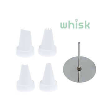 Whisk Cake Decoration Tip and Nail Set 5 Pieces