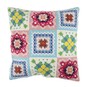 Trimits Crochet Half Stitch Cushion Kit 40cm x 40cm image number 3