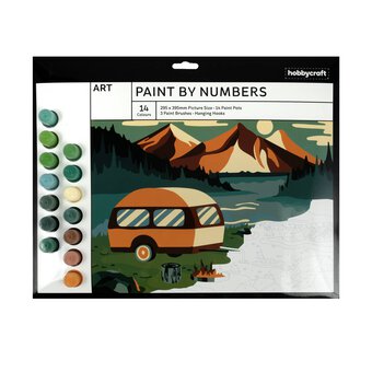 Caravan Paint by Numbers