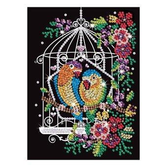 Kitfix Birdcage Sequin Art Kit image number 5