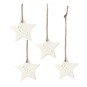 Mini Hanging Clay Stars 4 Pack image number 1