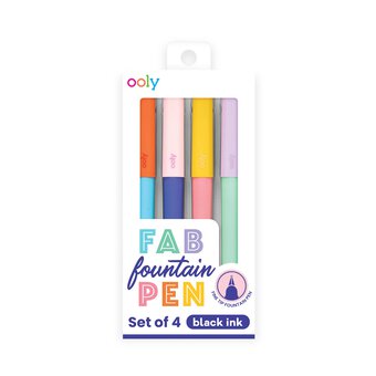 Fab Fountain Pen Set 4 Pack