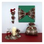 Green and Red Tartan Fabric Roll 28cm x 2m image number 8