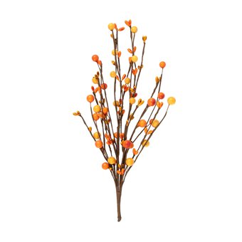 Orange and Yellow Berry Pick 23cm