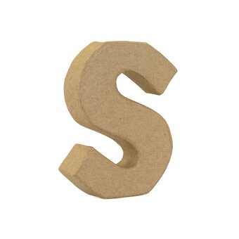 Lowercase Mini Mache Letter S