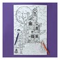 Haunted House Colour-in Canvas image number 3